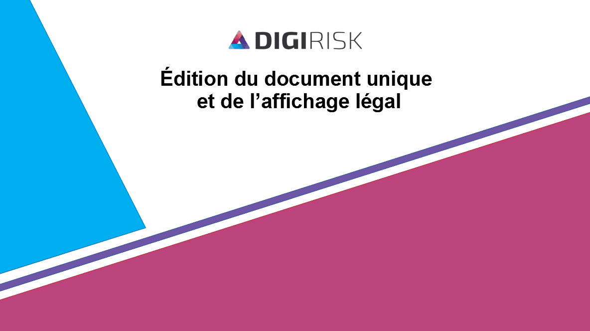affichage légal