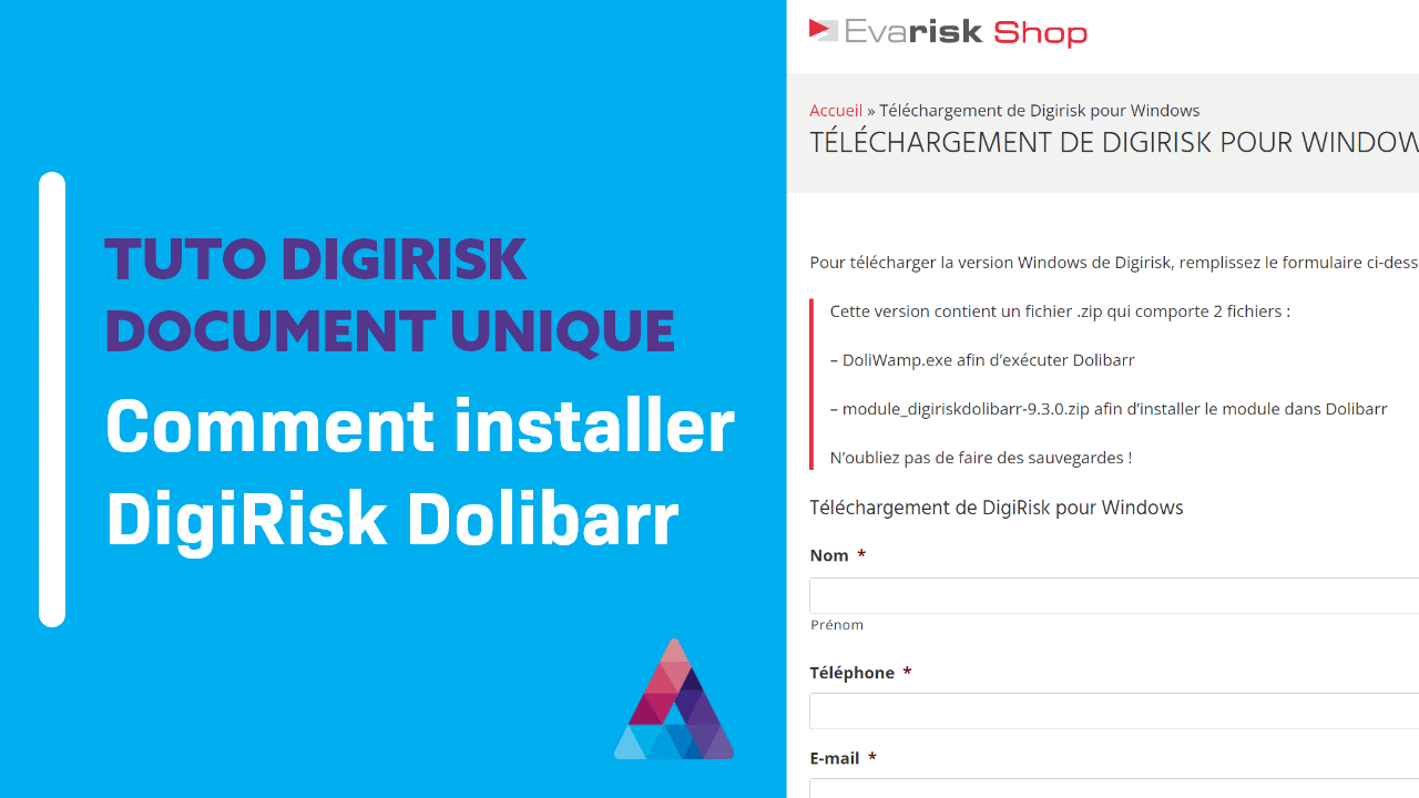 tuto installer digirisk